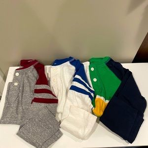 Gap Kids Henley 3 Long Sleeve SZ XS 4/5